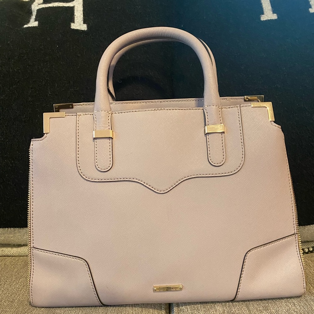 Rebecca Minkoff Amorous Satchel Lavender Ice